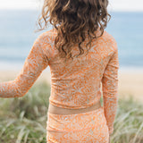 Girls Tropical Drift – Cropped Rashie